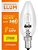Lampada Halógena C34 E14 540 Lumens 3000K Branco Quente 42W Bivolt  Llum Bronzearte - Imagem 3
