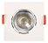 Spot Easy Led Embutir Quadrado 240 Lúmens 3W Bivolt 7,5Cm Branco Llum Bronzearte - Branco Frio - Imagem 2