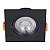 Spot Easy Led Embutir Quadrado 450 Lumens 5W Bivolt 8,5Cm Preto Llum Bronzearte - Branco Frio - Imagem 2