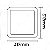 Plafon LED Halo Frame Orb Quadrado 30x30cm 25W 3 Cores 3000K 4000K 6500K Bivolt Embuled - Imagem 2