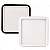 Plafon LED Halo Frame Orb Quadrado 40x40cm 30W 3 Cores 3000K 4000K 6500K Bivolt Embuled - Imagem 1