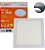 Painel LED Embutir Quadrado 18W Branco Frio 6500K Bivolt LLUM Bronzearte - Imagem 3