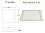 Painel LED Embutir Quadrado 18W Branco Frio 6500K Bivolt LLUM Bronzearte - Imagem 2