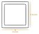 Painel LED Slim Embutir Quadrado 18W 1400 Lumens Branco Quente 3000K Bivolt 22,5cm LLUM Bronzearte - Imagem 10