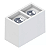 Spot Sobrepor Duplo Boxit PAR20 E27 Branco Save Energy - Imagem 1