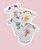 Kit com 4 Bodys Mêsversario - Imagem 1