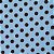 TRICOLINE 1/2 METRO POA COR AZUL/MARROM - Imagem 2