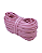 VIVO PVC 11MM COLORIDO PACOTE COM 10 METROS COR ROSE - Imagem 1