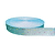 ALÇA ACETINADA 30MM ESTAMPADA COR BOLINHA BABY AZUL 1 METRO - Imagem 1