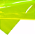 CRISTAL COLOR 0,40 COR AMARELO NEON 1/2 METRO - Imagem 1