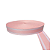ALÇA 30MM 2 LISTRAS FINA COR ROSA BB LISTRA BRANCA (METRO) - Imagem 1