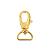 MOSQUETÃO PREMIUM 6004 - 20MM DOURADO CATAFORETICO - UNIDADE - Imagem 1