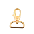 MOSQUETÃO PREMIUM 6004 - 30MM DOURADO CATAFORETICO - UNIDADE - Imagem 1