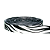 ALÇA ACETINADA 30MM ESTAMPADA COR ZEBRA 1 METRO - Imagem 1