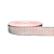 ALÇA 40MM COLORIDA ZIG ZAG ROSA/CREME (METRO) - Imagem 1