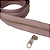 ZIPER 0,6 TRATORADO 1 METRO COR ROSE GOLD 5056 - Imagem 2