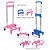 CARRINHO DE MOCHILA INFANTIL 40CM PINK - UNIDADE - Imagem 2