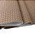 Entrelaçado Soft 1,5mm fundo manta 50cm amêndoa - Imagem 1