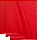 NYLON EMBORRACHADO 1/2 METRO COR VERMELHO - Imagem 1