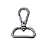MOSQUETAO LUXO 6035 - 30MM ONIX - UNIDADE - Imagem 1