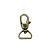 MOSQUETÃO PREMIUM 6004 - 20MM OURO VELHO - UNIDADE - Imagem 1