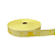 ALÇA ACETINADA 30MM ESTAMPADA COR CORAÇÃO AMARELO 1 METRO - Imagem 1