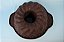 Forma em Silicone Redonda Ondulada Pudim/Bolo 23cm Marrom Candy - Imagem 3