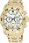 Relógio Invicta ORIGINAL  masculino Pro Diver Scuba 48 mm dourado de aço inoxidável cronógrafo de quartzo, dourado (modelo: 0074) - Imagem 1