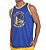 Blusa Regata Golden State Warriors - cor azul - tamanho G - Imagem 1