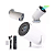 Genérica Mini Projetor Smart 4k Wifi 1080p HD HY300 Cor Branco 110V/220V - Imagem 2