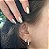 Kit argolinha oval cravejada G e P - Imagem 2