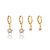 Kit argolinha estrela cristal G e P - Imagem 2