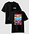 T-Shirt WSL Saquarema Vivo Rio Pro 2023 Preta - Imagem 3