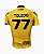 Camisa Lycra WSL Filipe Toledo 77 Amarela - Imagem 1