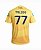 Camisa Jersey WSL Filipe Toledo 77 Amarela - Imagem 1