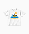 T-Shirt Mascote WSL Saqua Infantil Branca - Imagem 1