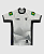 T-Shirt Lycra WSL Yago Dora 9 Branca - Imagem 4