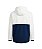 Corta-Vento WSL Zíper Cover Branco/Azul - Imagem 3