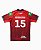 Camisa Lycra WSL Italo Ferreira 15 Vermelha - Imagem 1
