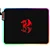 Mousepad Gamer Redragon Pluto, Com LED RGB, Ajuste de Iluminação, Dobrável, 33X26Cm, Grande, Preto - P026 - Imagem 3