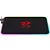 Mousepad Gamer Redragon Pluto, Com LED RGB, Ajuste de Iluminação, Dobrável, 33X26Cm, Grande, Preto - P026 - Imagem 4