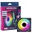FAN 120MM AURORA FORWARD PWM ARGB PRETA ROUND5 - Imagem 1