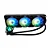 Water Cooler 360mm Ryvel Hidra RGB Black - NOVO COM GARANTIA - Imagem 3