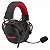 Headset Gamer Redragon Aurora Preto, USB, Drivers 40mm, Surround 7.1, Preto, H376BR - Imagem 2