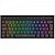 Teclado Gamer Mecânico Redragon Horus Mini, Sem fio, RGB, Low Profile, USB, Switch Brown, ABNT2, 60%, Preto, K632-RGB (PT-BROWN) - Imagem 1