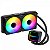 Water Cooler Round5 Eurus Black, ARGB, 240mm, Intel-AMD, PWM, Preto - Imagem 1