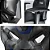 Cadeira Gamer Mymax MX8 Giratoria Preto com Azul - Imagem 4