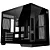 Gabinete Gamer Kalkan Saga, M-ATX, Mid Tower, Lateral em Vidro Temperado, Sem Fans, Preto - Imagem 2