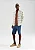 HERING BERMUDA BÁSICA MASCULINA CHINO EM SARJA - AZUL - Imagem 1