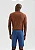 HERING BERMUDA BÁSICA MASCULINA CHINO EM SARJA - AZUL - Imagem 3